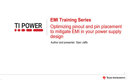 2.2 优化引脚排列和引脚布局以减轻电源设计中的 EMI
