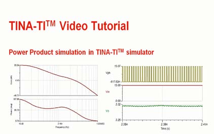 TINA-TI（TM）模拟器中的电源产品仿真