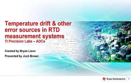 （中文）RTD 测量系统中的温度漂移和其他误差源