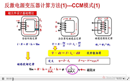 精通反激电源变压器设计3-反激电源变压器计算方法(2)---CCM模式 