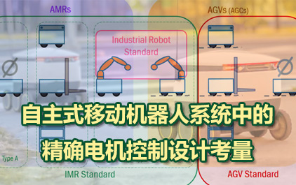 自主式移动机器人系统中的精确电机控制设计考量
