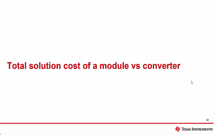 4.模块与转换器的总解决方案成本