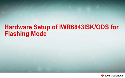 7 IWR6843ISK 和 IWR6843ISK-ODS 的硬件设置