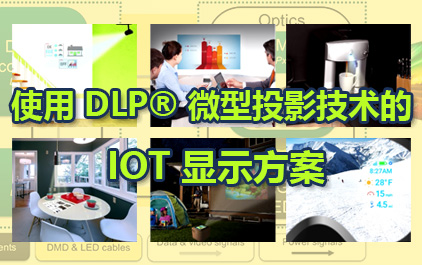 使用 DLP® 微型投影技术的 IoT 显示方案