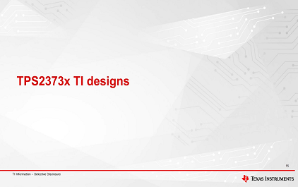 5.TPS2373x TI designs