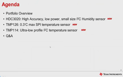 4 TMP114： I²C 温度传感器