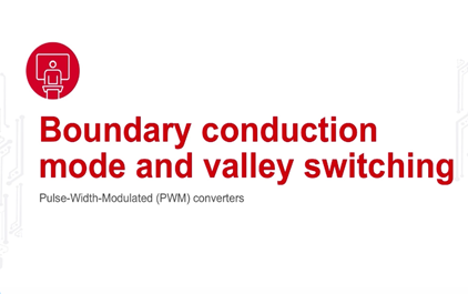 边界导通模式和谷底开关