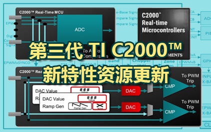 第三代TI C2000™ 新特性资源更新