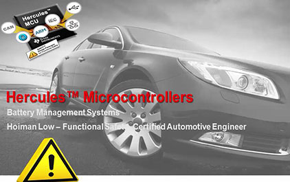 B. TI 微控制器在汽车中的应用